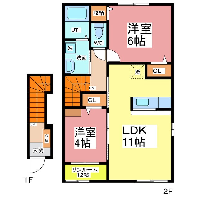 間取り図 トレフル　Ｈ