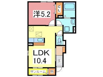 間取図 ＫＭフリーデ