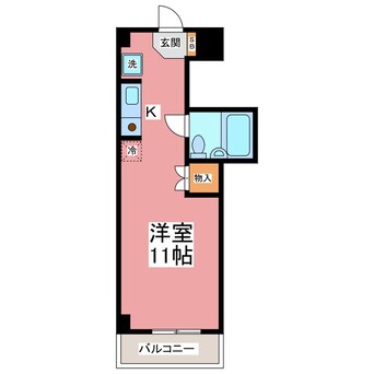 間取図 レジデンス西山