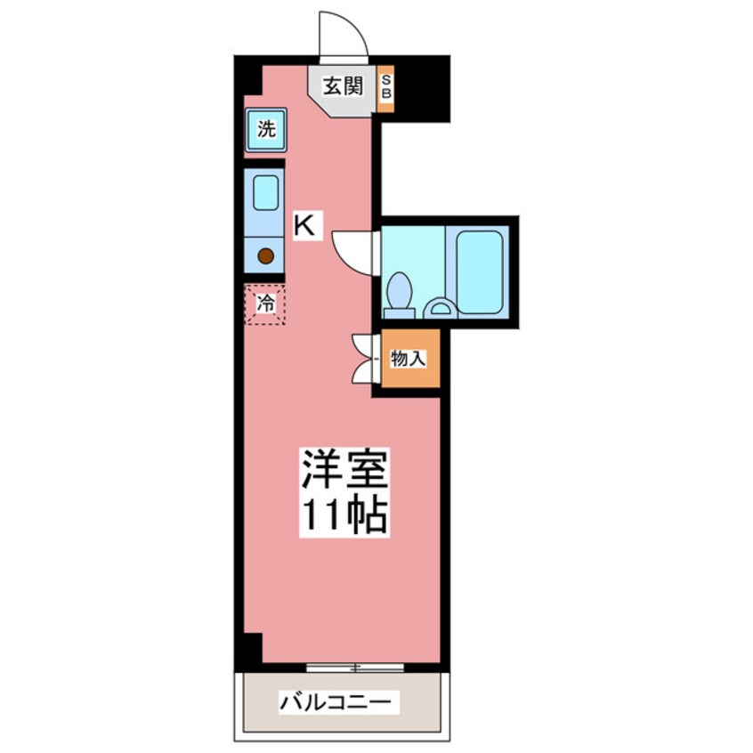 間取図 レジデンス西山