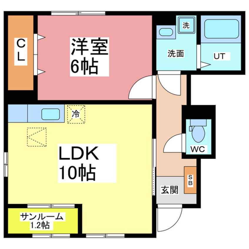 間取図 フローリッシュ・ヴィラ