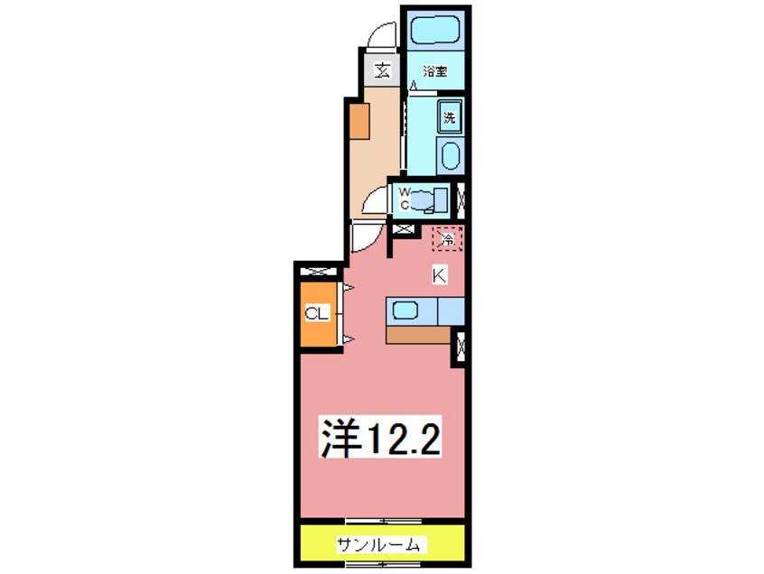 間取図 グレース・ワン