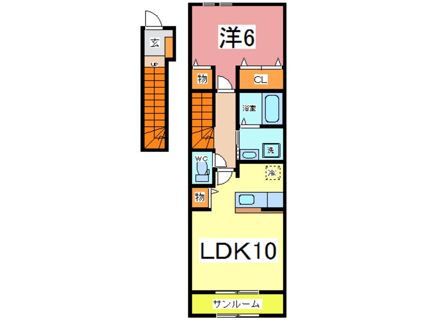 間取図 グレース・ワン