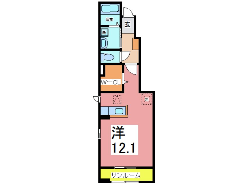 間取図 メゾン　ライフス