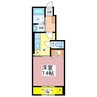 フランメゾン　12 1Kの間取り