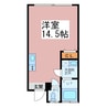 グラストハウス 1Rの間取り