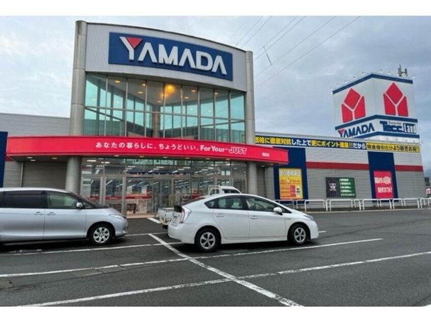 ヤマダデンキテックランド越前店(電気量販店/ホームセンター)まで695m アンドロイ　アンソレイユB