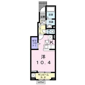 間取図 アルドール　Ⅲ－Ａ