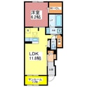 サージェ林Ⅲ Aの間取図