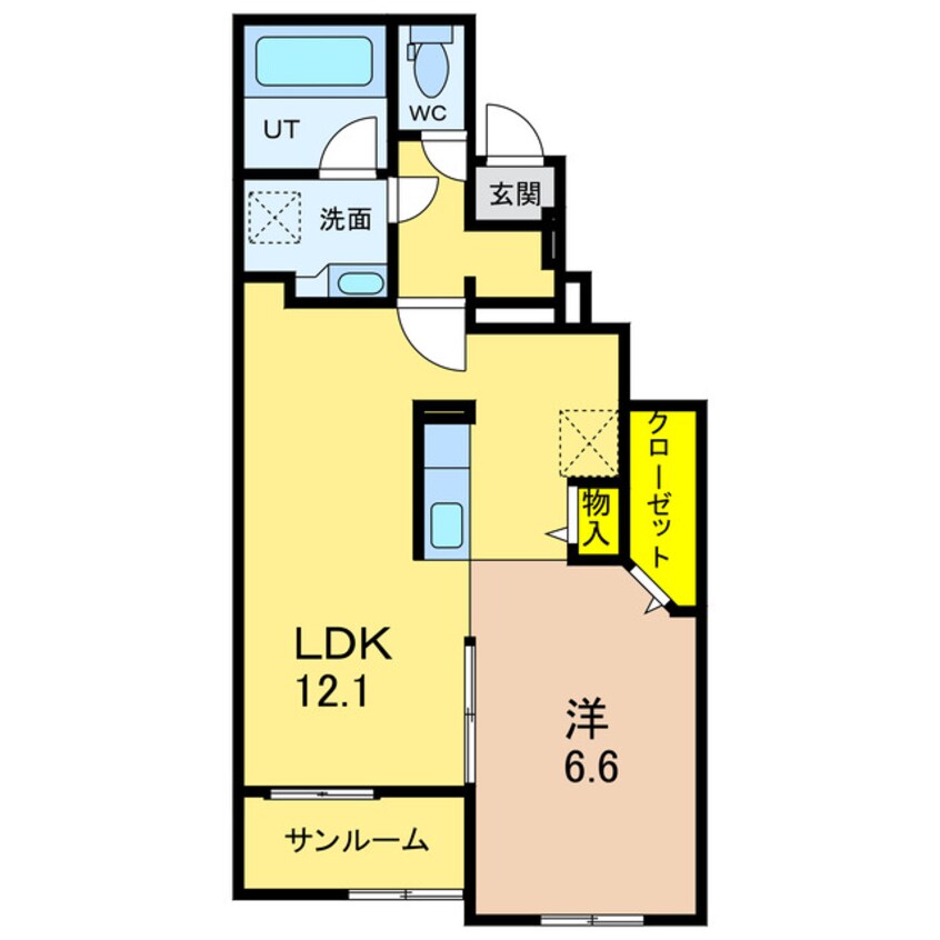 間取図 レゴリス