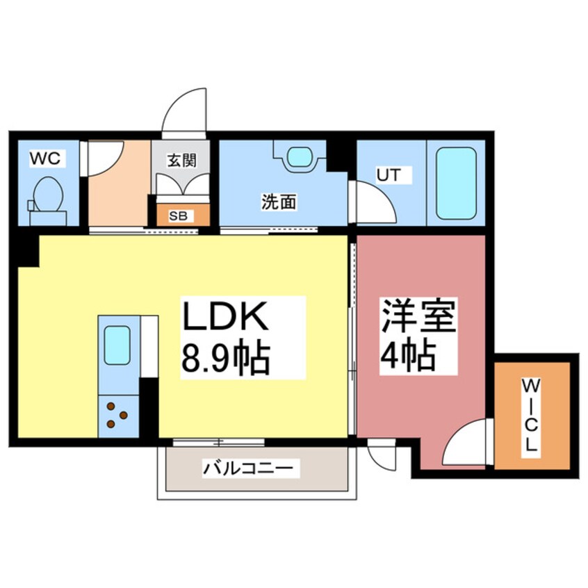 間取図 ラ・カーサ・ドルチェ