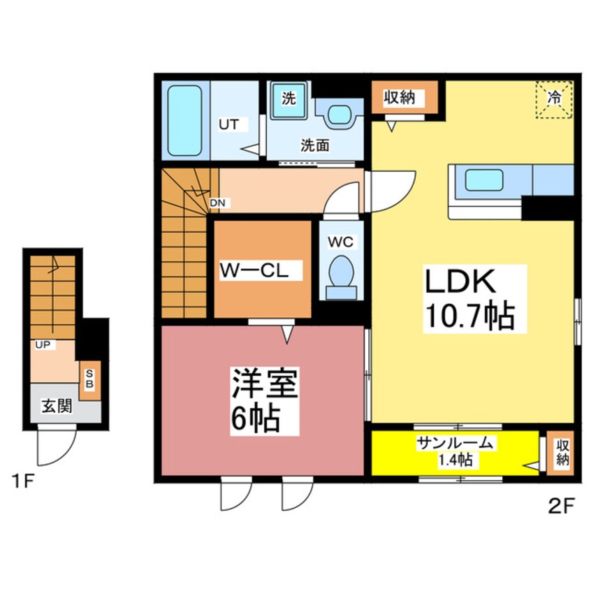間取図 サンライズ