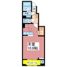 ブライト　スクエアⅠ 1Rの間取り