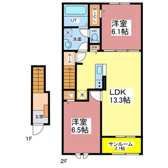 間取図 アルバハオス