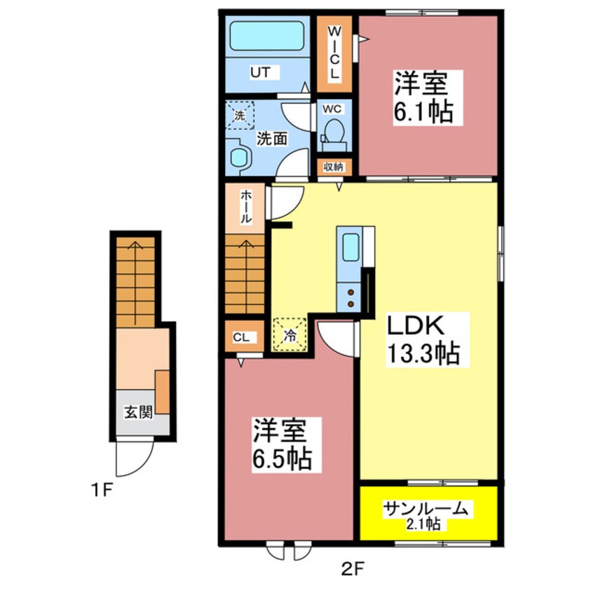 間取図 アルバハオス