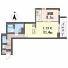 ラ　カンタービレ 1LDKの間取り