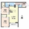 ラ　カンタービレ 2LDKの間取り