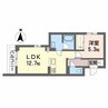 ラ　カンタービレ 1LDKの間取り