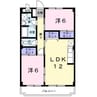 パーク　マリッチ 2LDKの間取り