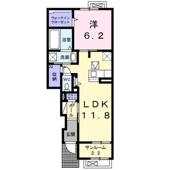 間取図 フェリシア