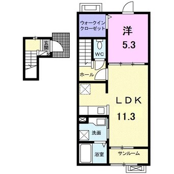 間取図 パークサイド　メゾン