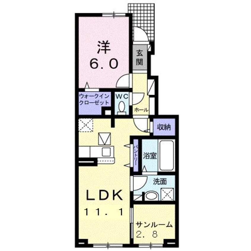 間取図 ハーモニック　コートⅠ