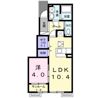 間取図 パグーロ　（ＰＡＧＵＲＯ）