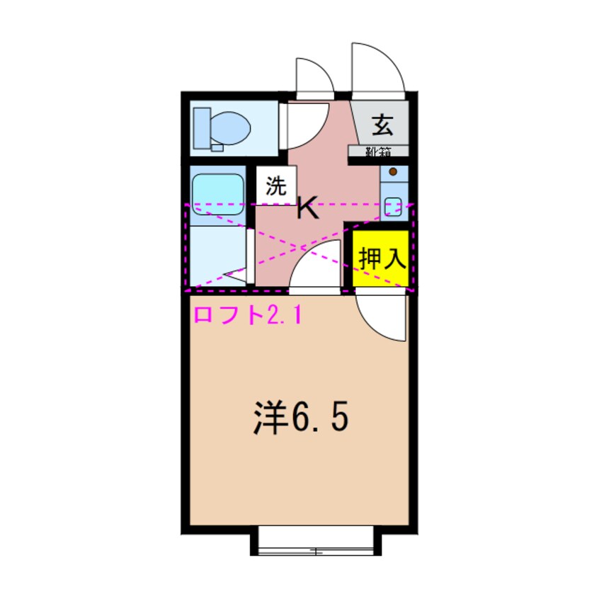 間取図 グリーンウェーヴ