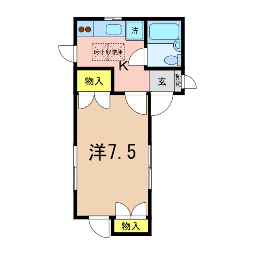 間取図 一興ビル