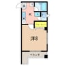 ハピネス21 1Kの間取り