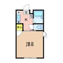 コスモス砂山Ｂの間取図