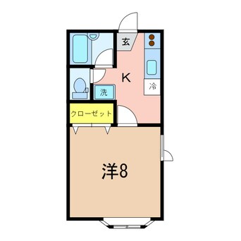 間取図 コーポハピネス