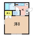 ツインハウスブラック＆ホワイトの間取図