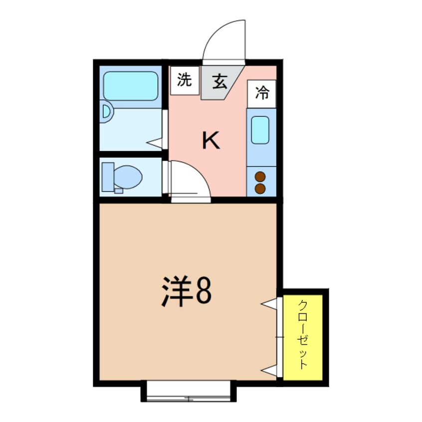 間取図 ハイツエルム