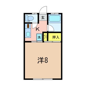 間取図 プリンス新大