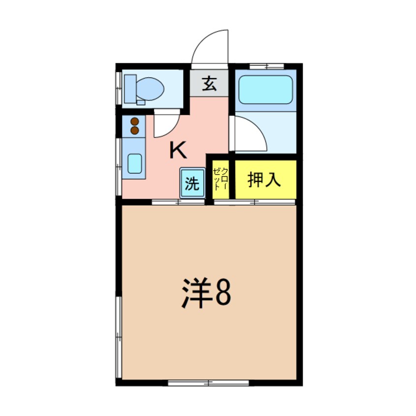 間取図 プリンス新大