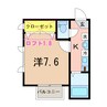 マルベリー 1Kの間取り