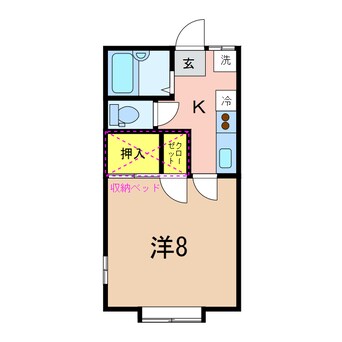 間取図 第1みどり