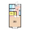 第1みどり 1Kの間取り