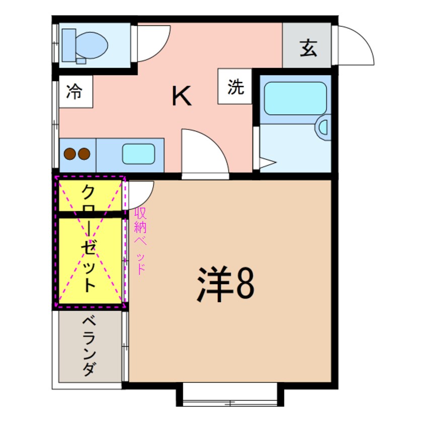 間取図 第2みどり