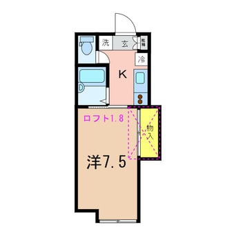 間取図 ハイツシーガル