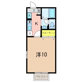 間取図 シャンポール