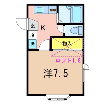 間取図 サンパレス