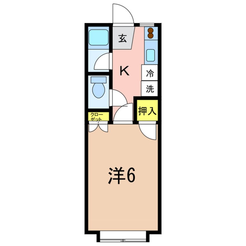 間取図 ジュネパレス