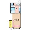 パインハウス 1Kの間取り