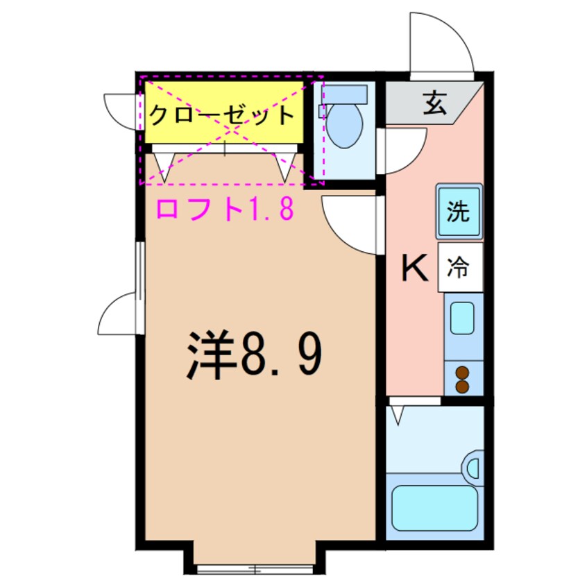 間取図 プラム