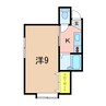 ハイツブリッジ 1Kの間取り