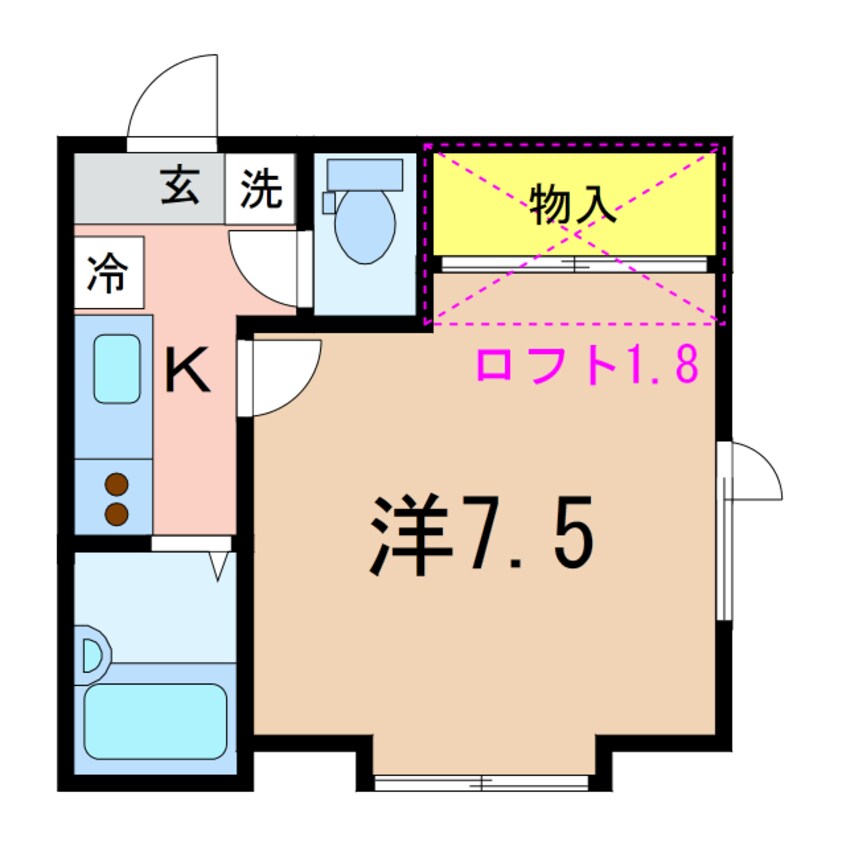 間取図 リリーハウス