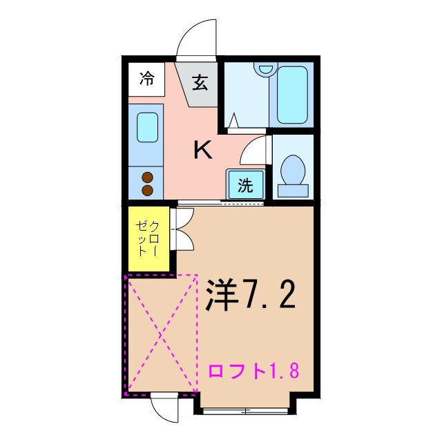 間取り図 プラザ・ドゥ・フレ