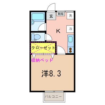 間取図 第3みどり